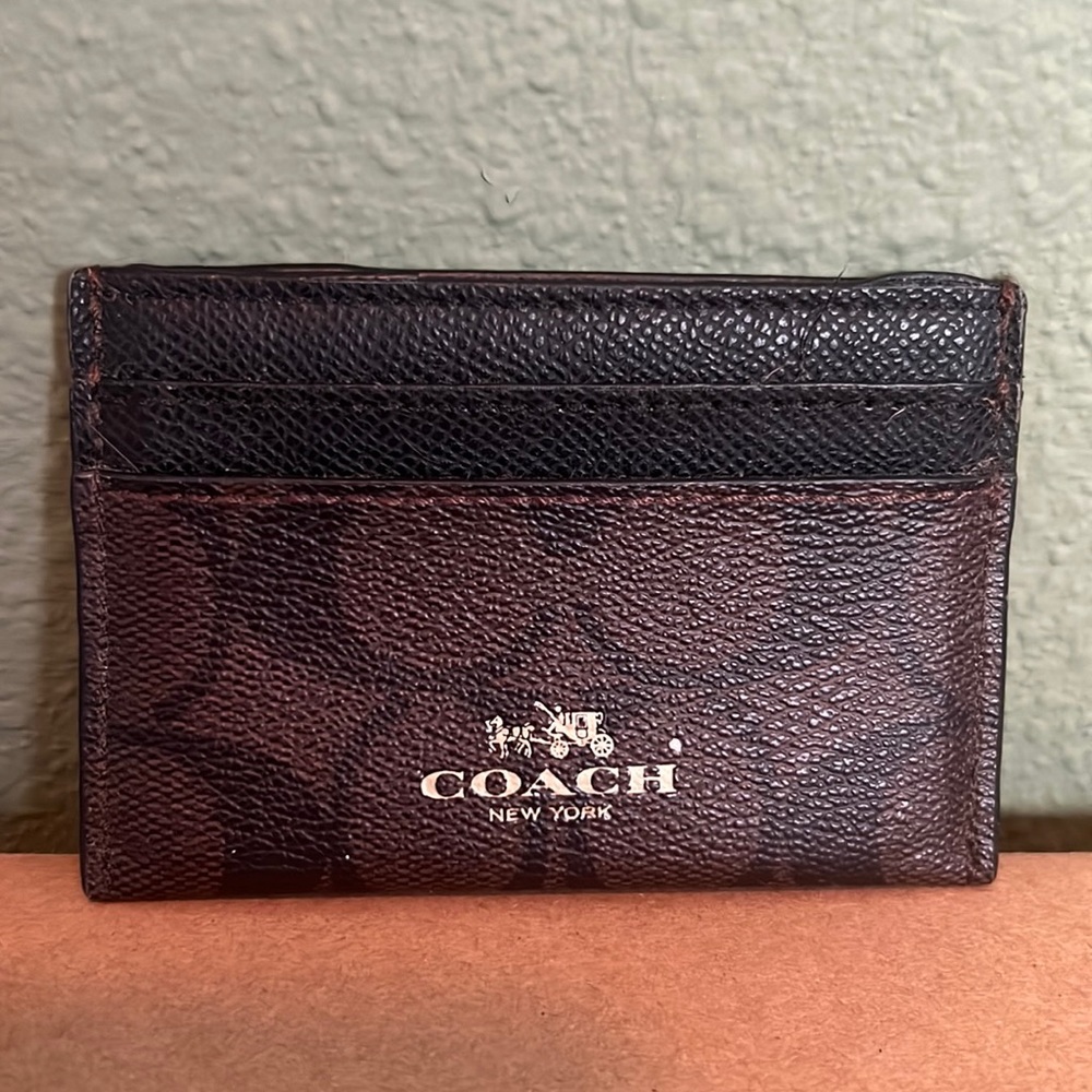 Coach card wallet